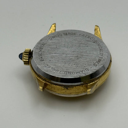 25mm Running Vintage Lucerne Diamond Tooled Swiss Gold Plated Manual Wind PARTS