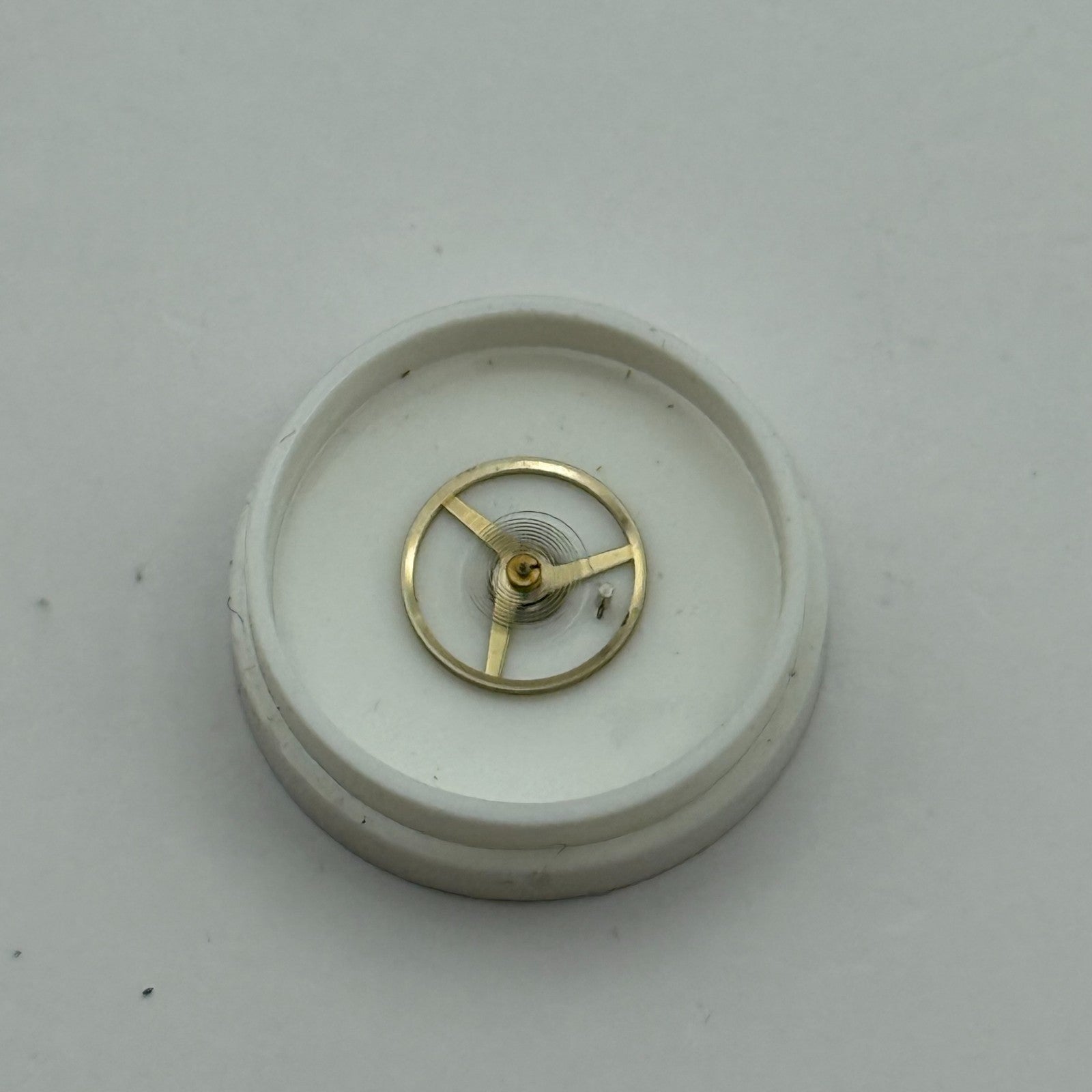 FEF 6660 Balance Wheel Complete And Spring Ord + Inca 1711 Watch Movement Parts