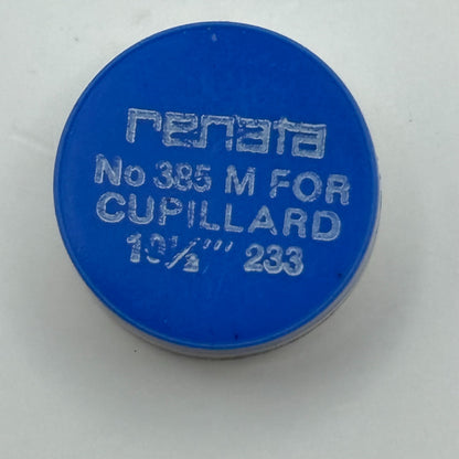 Cupillard 233 Balance Wheel Complete And Spring 10 1/2''' Watch Movement Parts