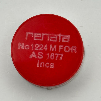 AS 1677 Balance Wheel Complete And Spring Inca 1224 M Watch Movement Parts NOS