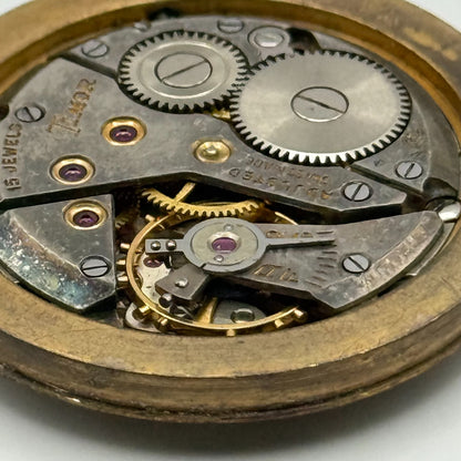 AS 1200 Watch Movement Timor Manual Wind Vintage Swiss Parts Repair 30.4mm