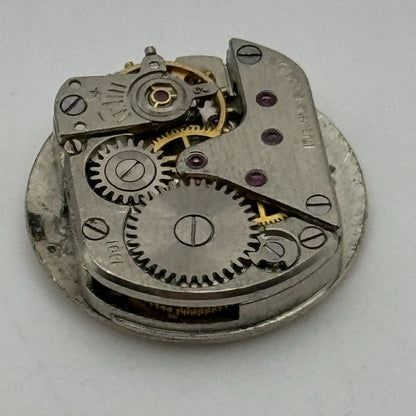 13.8mm Ladies Slava Cal 1601 Manual Wind Watch Movement Swiss Vintage PARTS