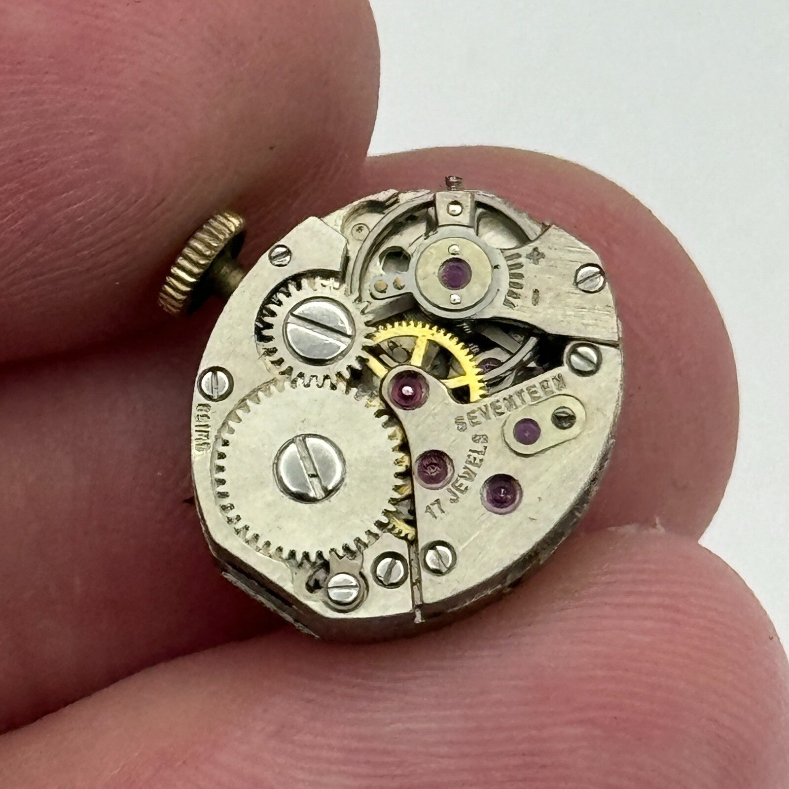 12.9mm Ladies Corvette AS 1677 A Schild Manual Wind Swiss Watch Movement PARTS