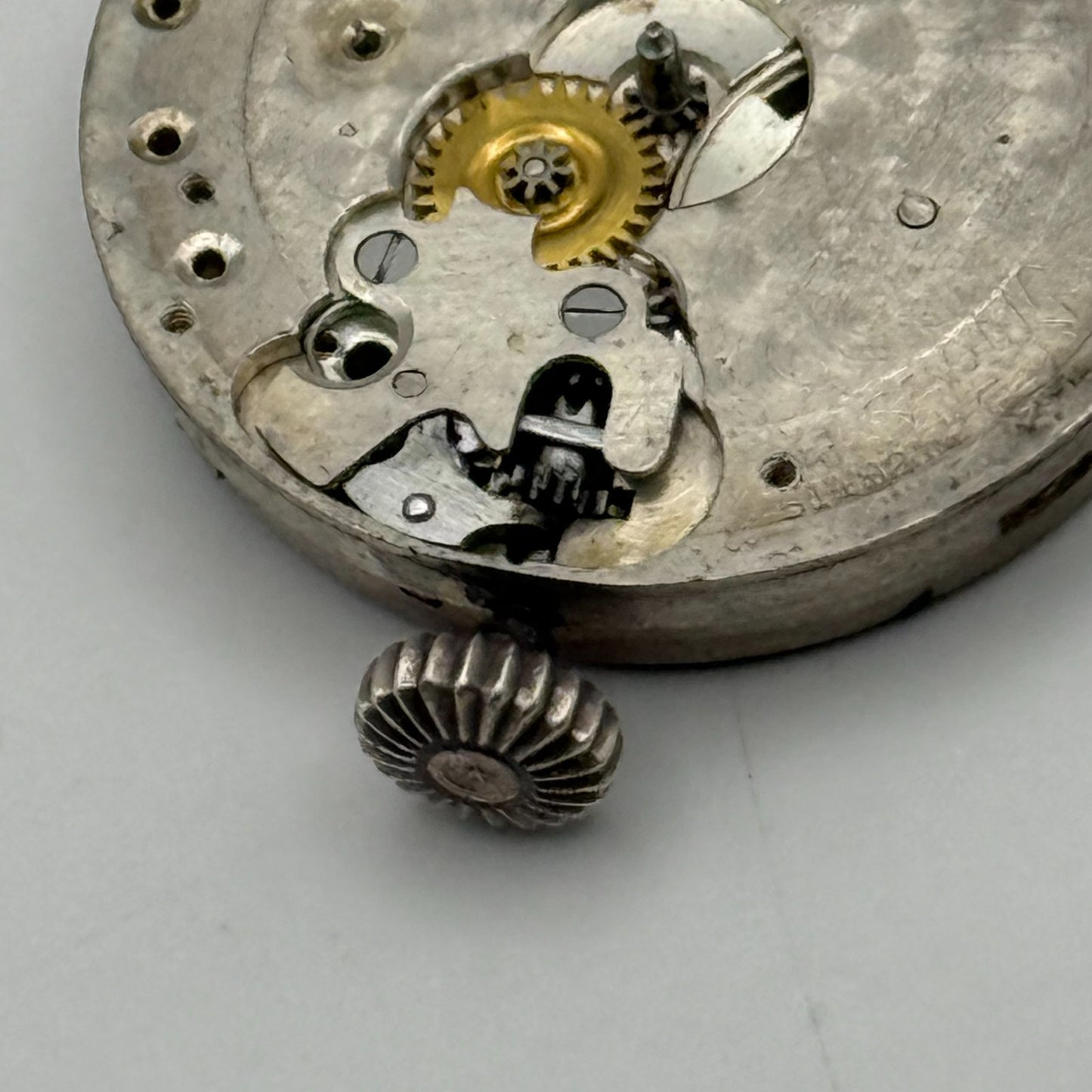 Depose 858 Patent 51482 Trench Watch Movement Manual Wind Vintage Parts 24.8mm