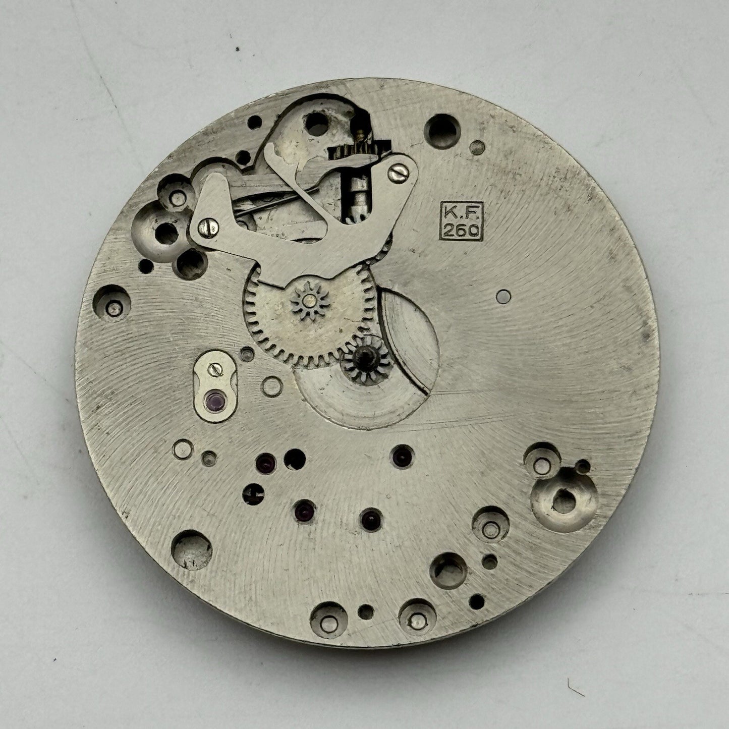 38.7mm Certina Kurth Freres KF 260 Pocket Watch Movement FOR PARTS Repair