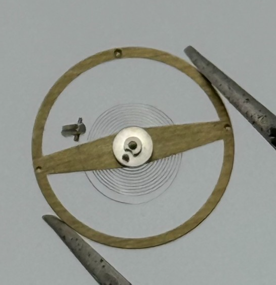 ST 1800 1805 Balance Wheel Complete And Spring 1509 M Watch Movement Parts NOS