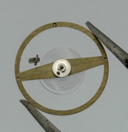 ST 1800 1805 Balance Wheel Complete And Spring 1509 M Watch Movement Parts NOS