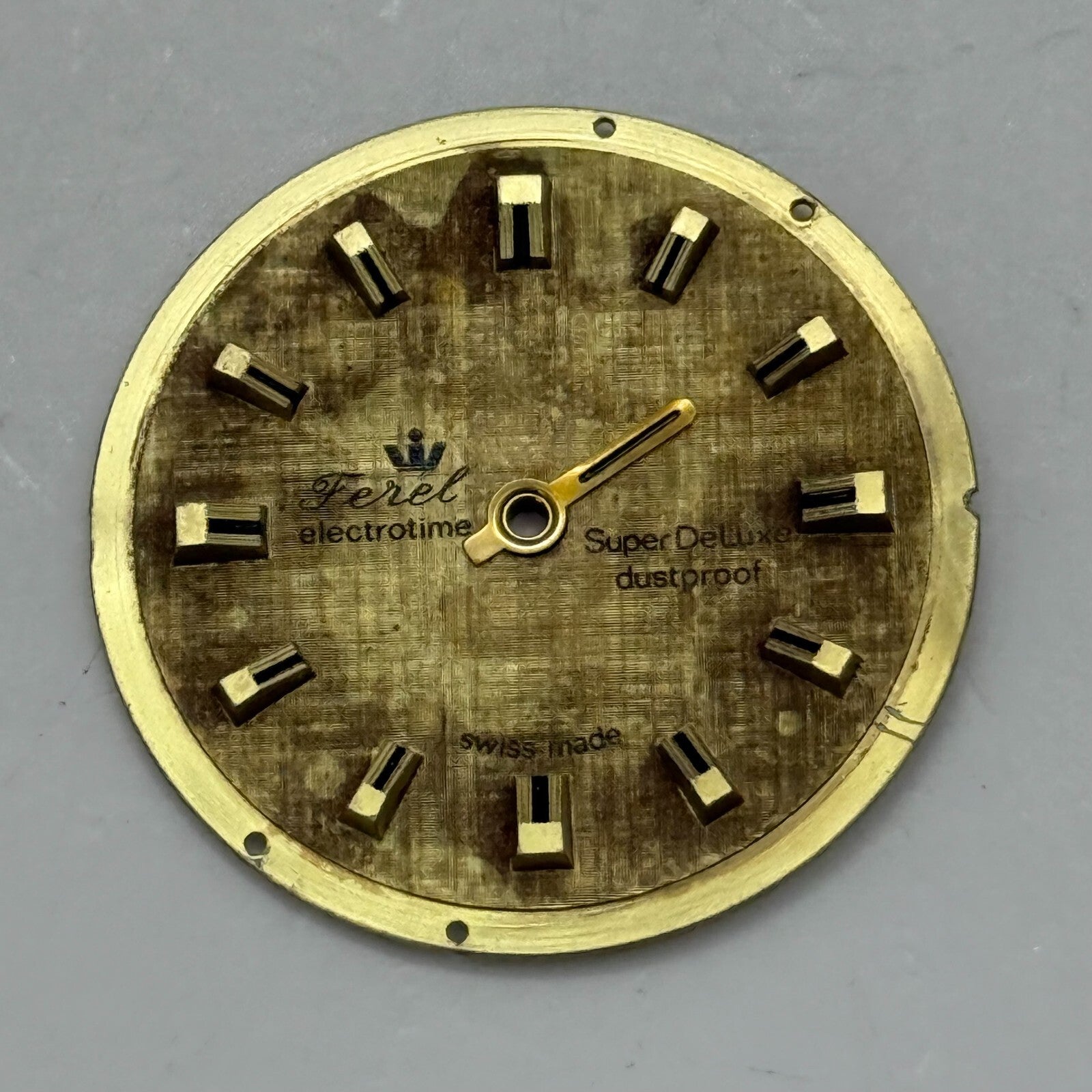 26.2mm Vintage Ferel BFG 866 Swiss Made Manual Wind Watch Movement PARTS REPAIR