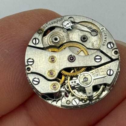 19.6mm Vintage Otto Meyer OM 140 Swiss Manual Wind Watch Movement PARTS REPAIR