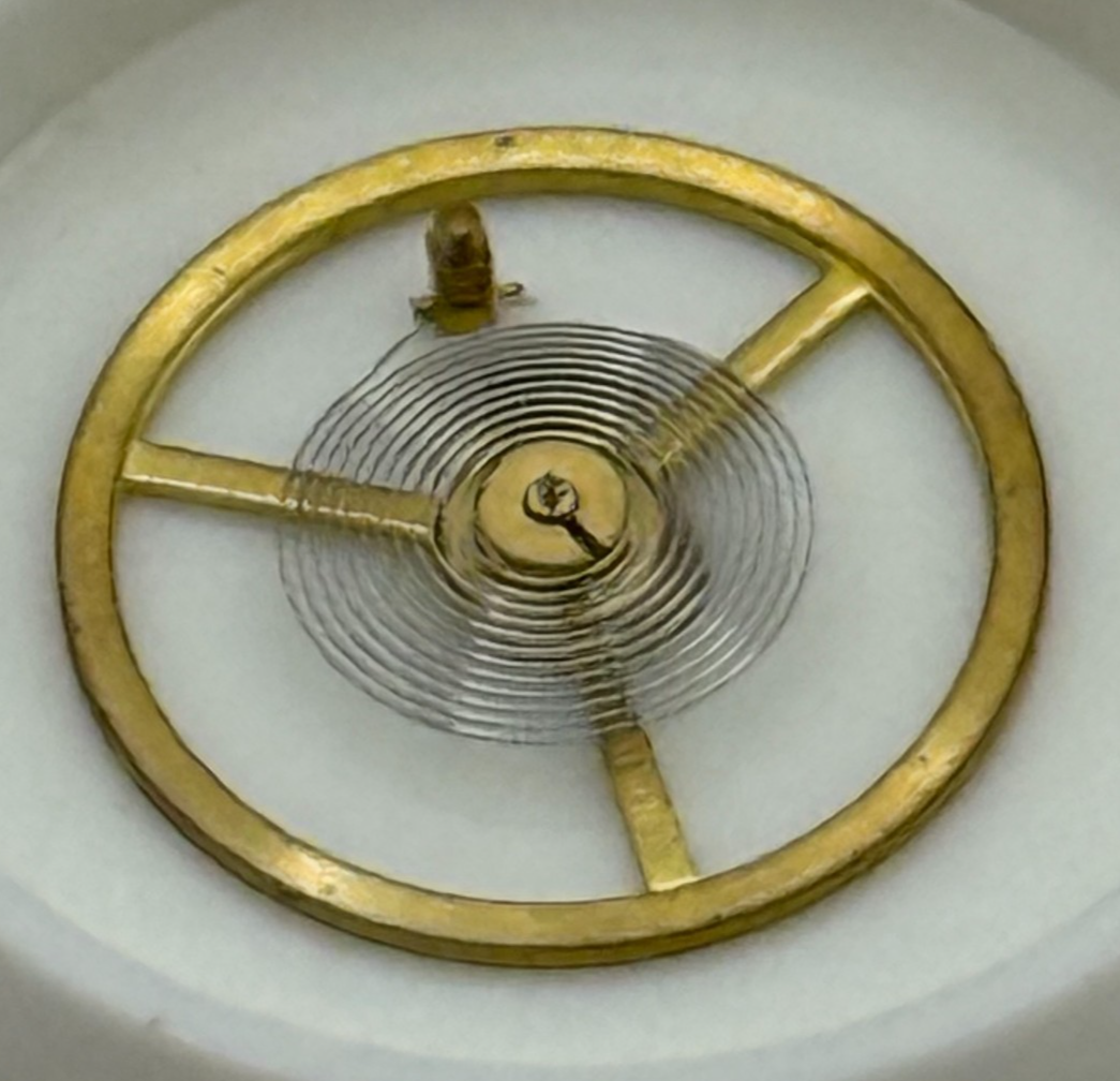 BFG 582/21 Balance Wheel Complete And Spring 13½’’’ 1840 Watch Movement Parts 