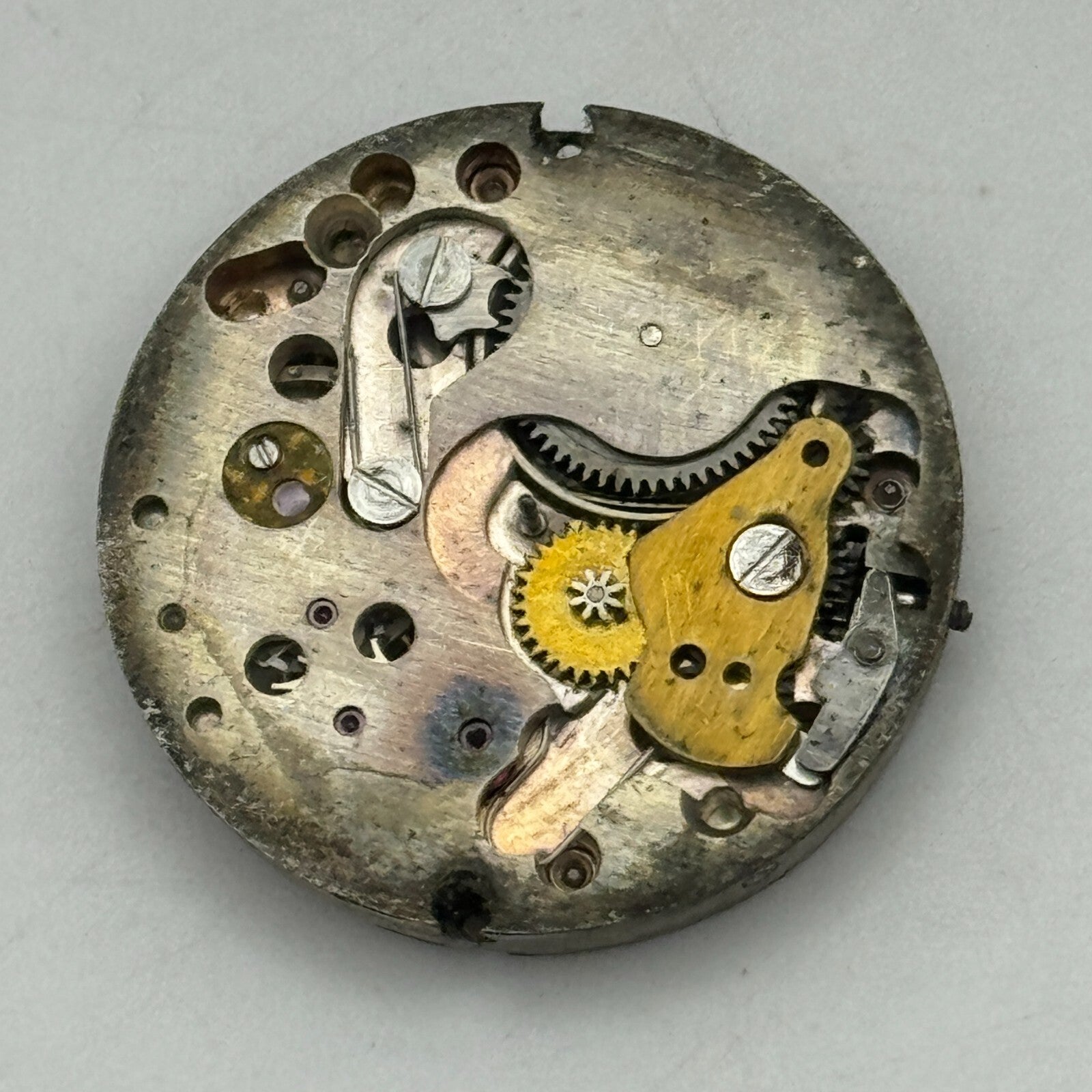 24mm Derrick Arogno A 120 Balance Ok Manual Wind Swiss Watch Movement PARTS