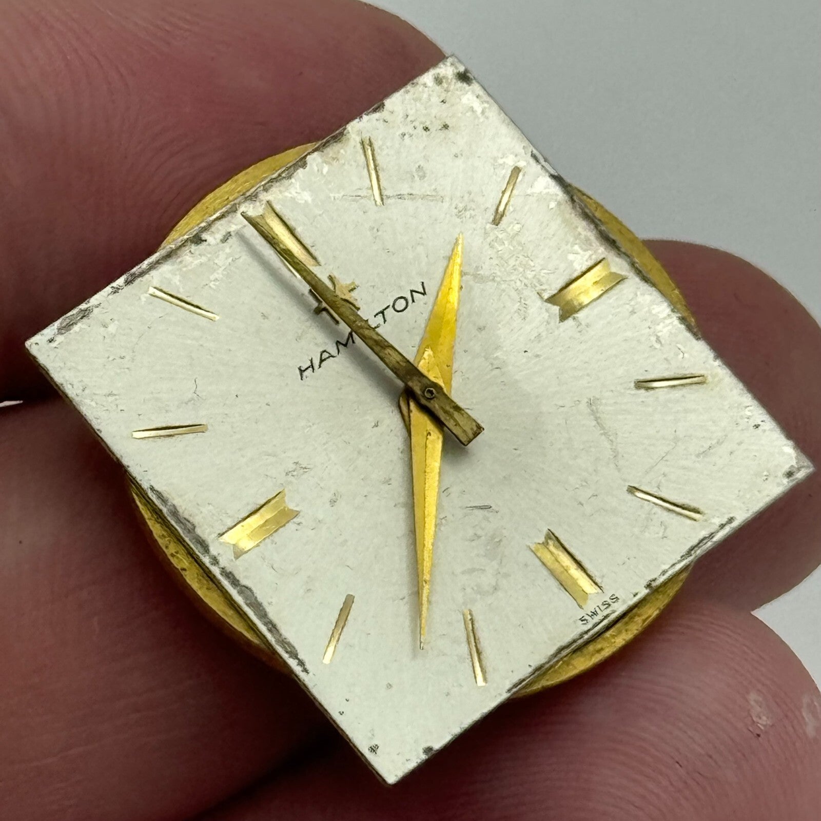 25.7mm Hamilton Cal 60 Good Balance Manual Wind Watch Movement PARTS REPAIR