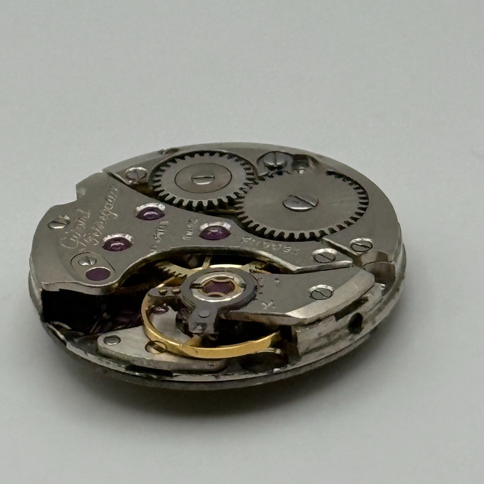 Girard Perregaux Ladies Good Balance Watch Movement Manual Wind Vintage 17.3mm