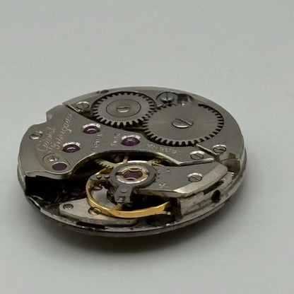Girard Perregaux Ladies Good Balance Watch Movement Manual Wind Vintage 17.3mm