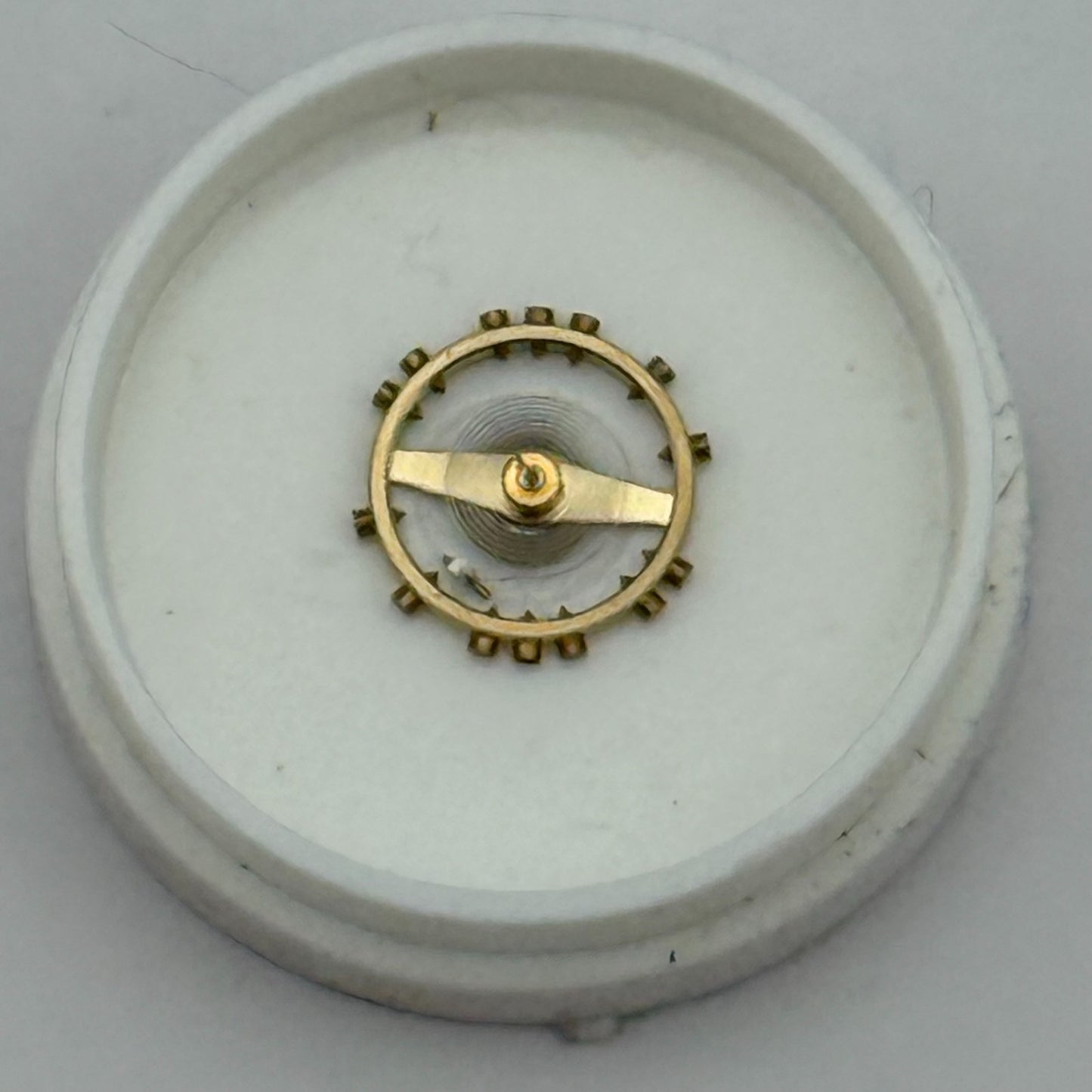 AS 1677 Balance Wheel Complete And Spring Inca 1224 M Watch Movement Parts NOS