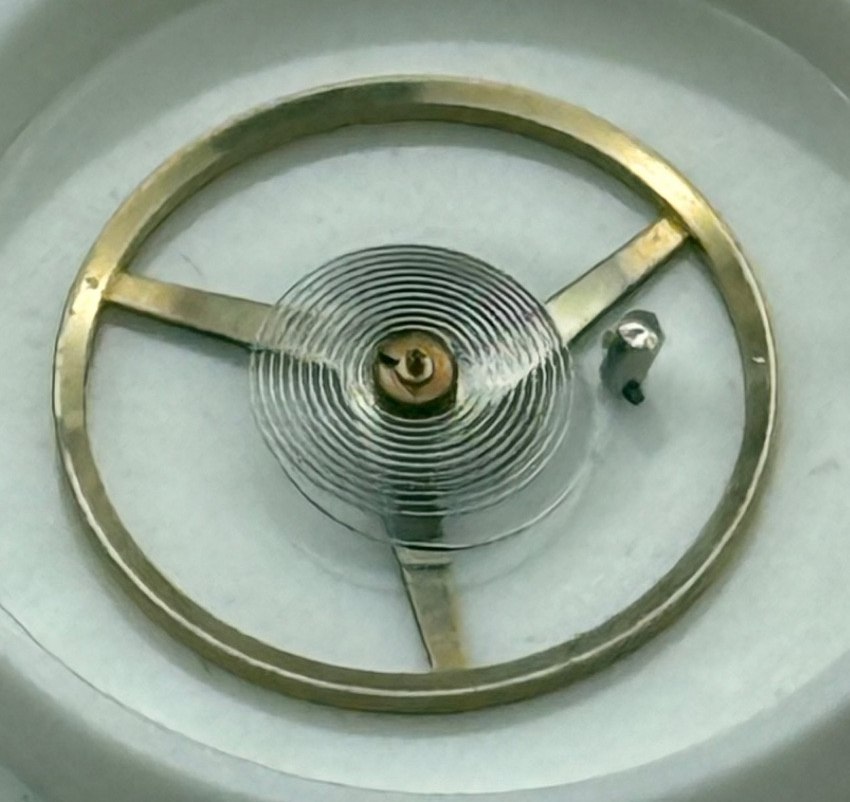 Felsa 4000 Balance Wheel Complete And Spring Inca 965 M Watch Movement Parts NOS