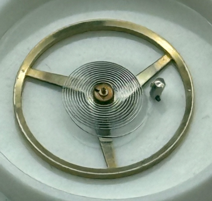 Felsa 4000 Balance Wheel Complete And Spring Inca 965 M Watch Movement Parts NOS