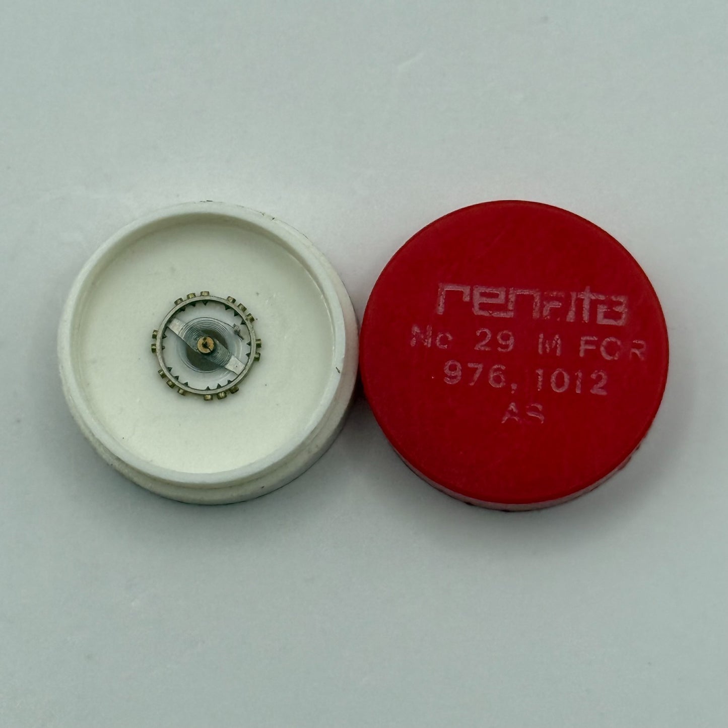 AS 976 1012 Balance Wheel Complete And Spring 29 M Watch Movement Parts NOS 