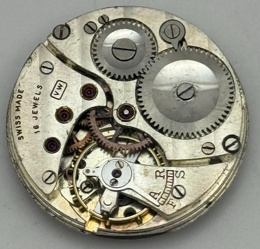 25.3mm Vertex Revue VW High Grade Manual Wind Swiss Watch Movement PARTS SPARES