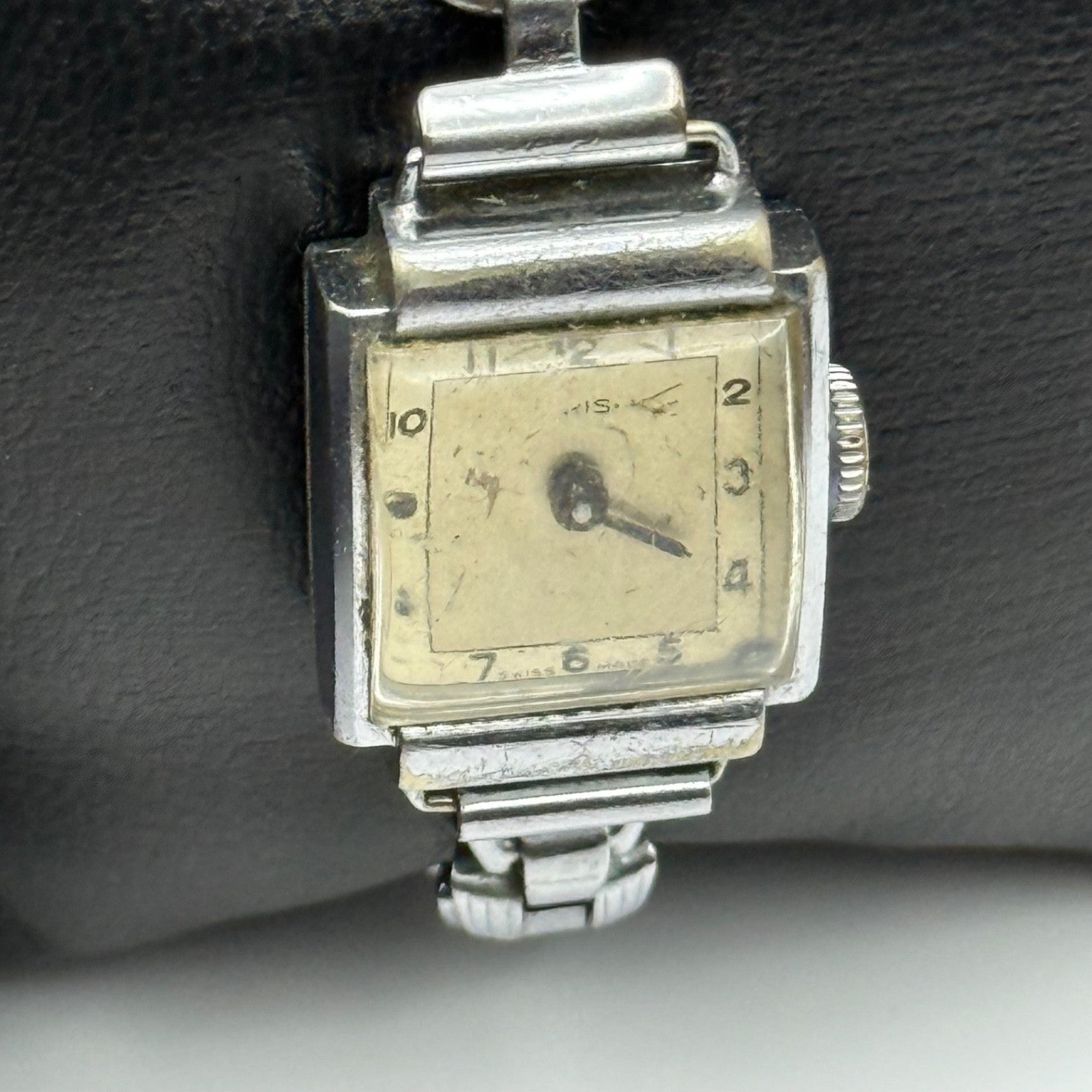 17mm Vintage Oris Ladies Swiss Prima Bracelet Manual Wind Watch PARTS / REPAIR