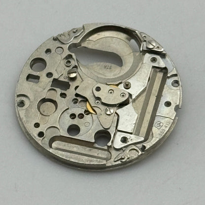 23.8mm ETA 555.415 Swiss 1 Jewel Quartz Partial Watch Movement Vintage PARTS