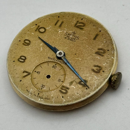 29.2mm Mens Running Smiths De Luxe Cal 44 Shockproof Swiss Watch Movement PARTS