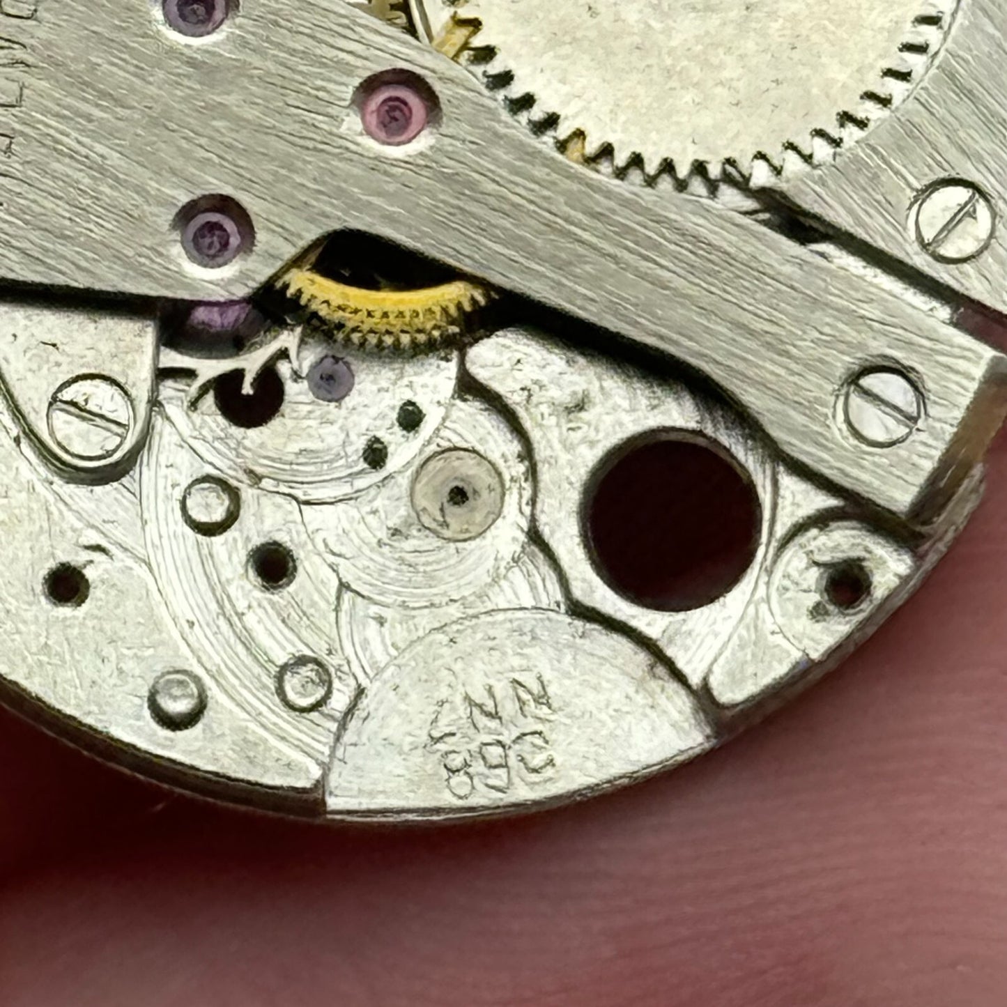 27mm Men's ZNN 89C Manual Wind 17 Jewels Watch Movement Vintage PARTS SPARES