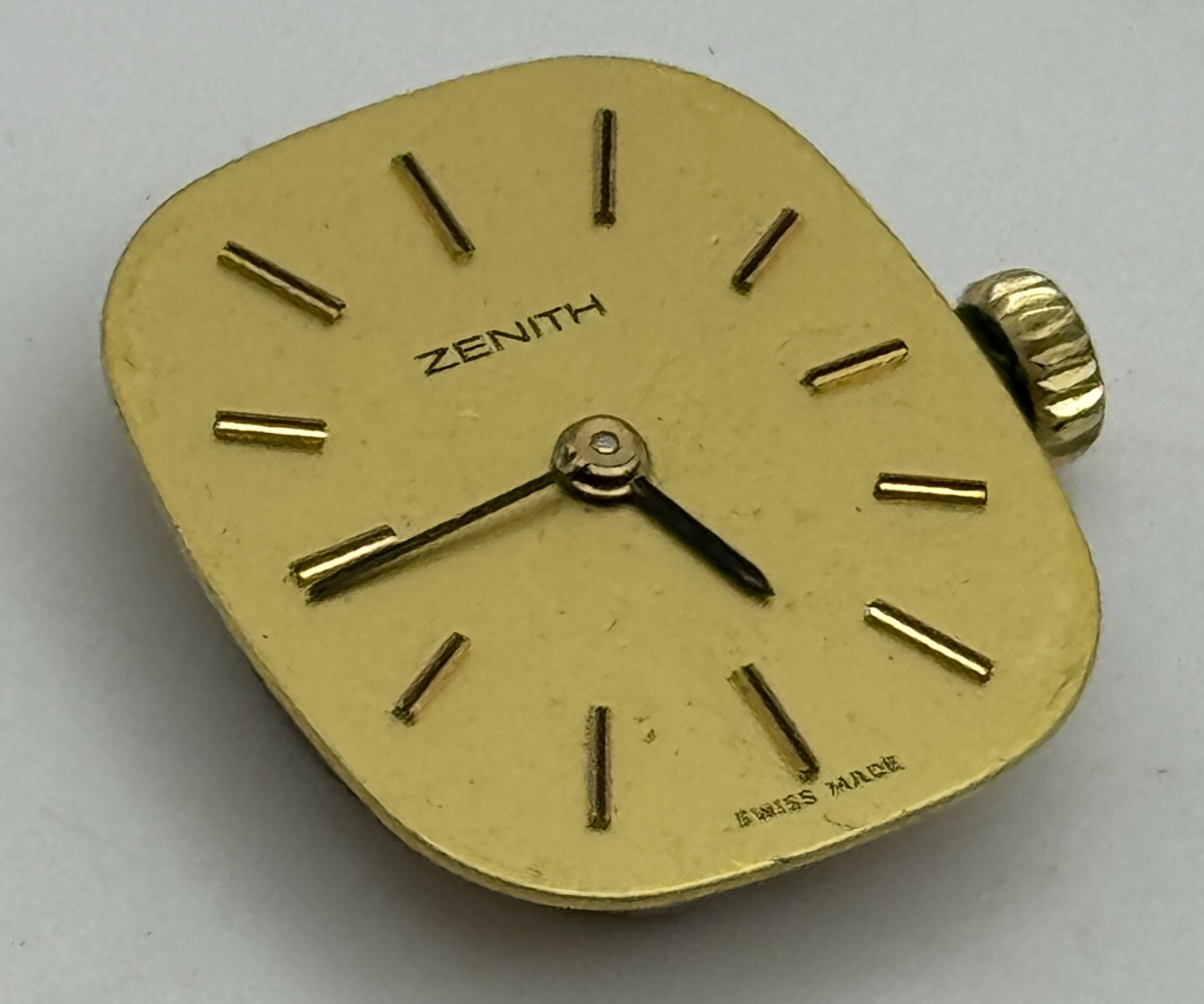 12.9mm Ladies Zenith Cal 16.5 Manual Wind Watch Movement Swiss Vintage PARTS