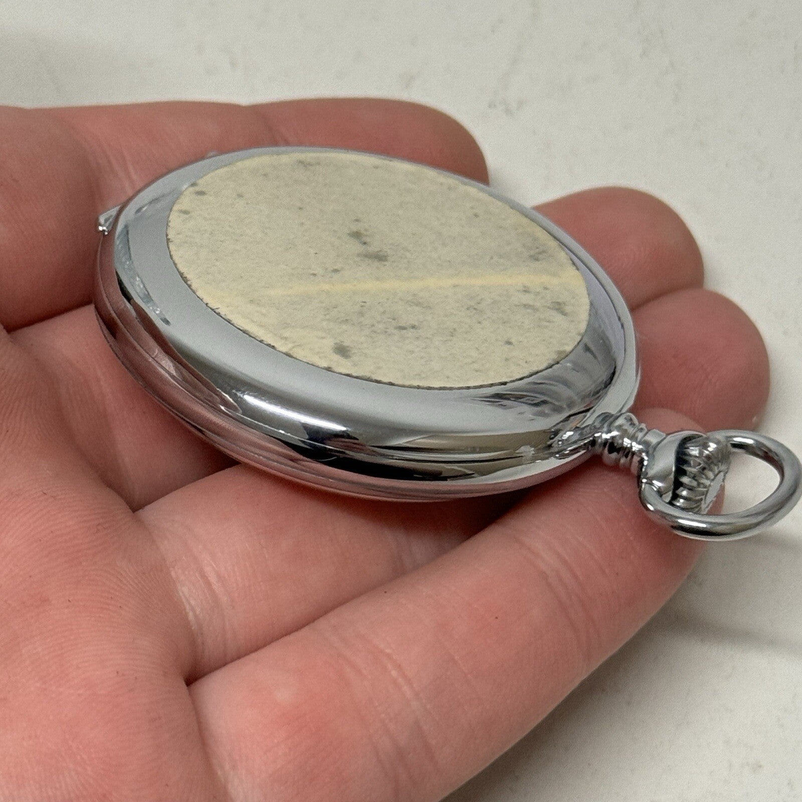 50mm Vintage Dowel NEW OLD STOCK Open Face Sub Seconds Pocket Watch TO SERVICE
