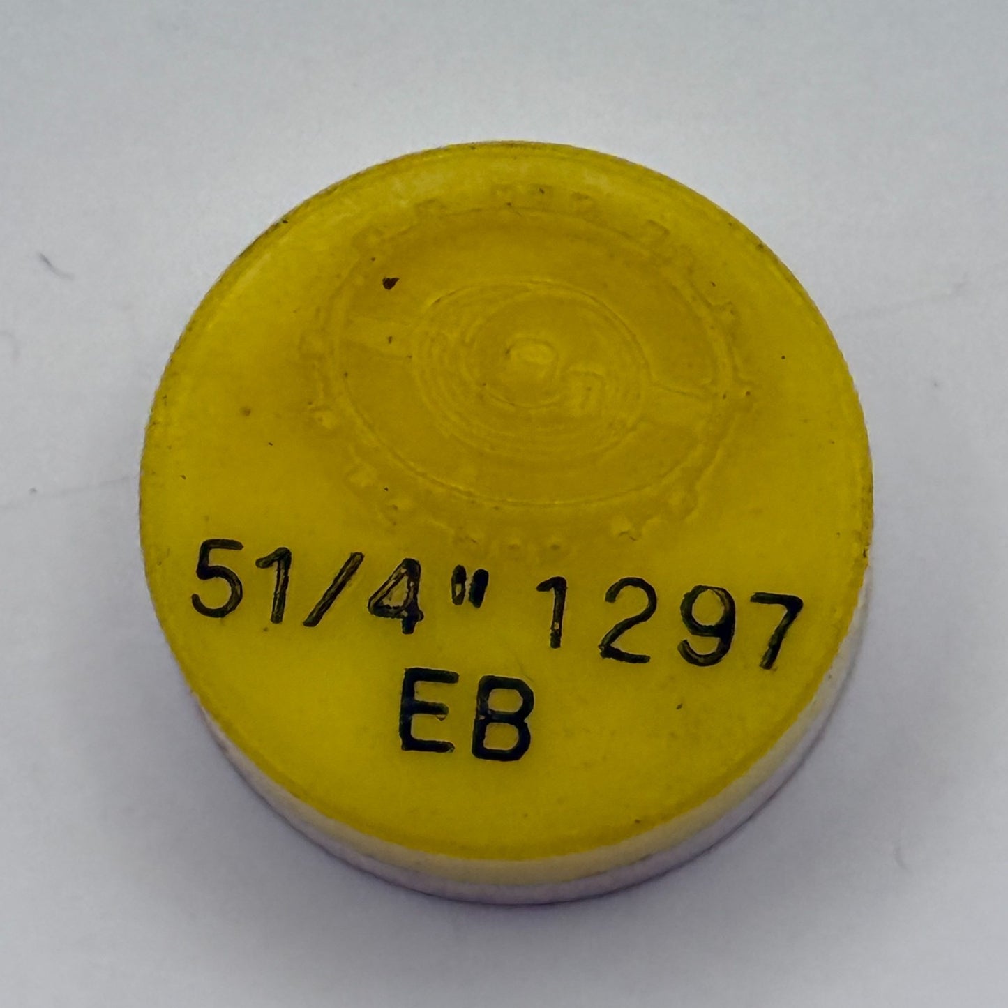 EB 1297 Balance Wheel Complete And Spring 5¼’’’ 5¼’’’ Watch Movement Parts 
