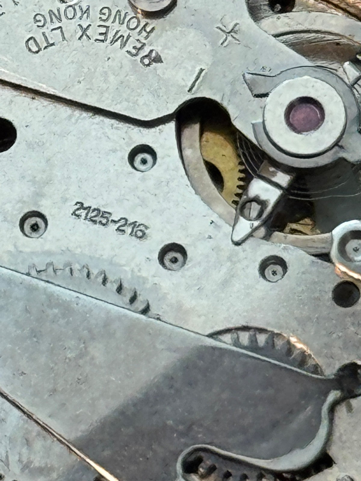 27mm Running Vintage President Calendar Date Remex 2125-216 Manual Watch PARTS