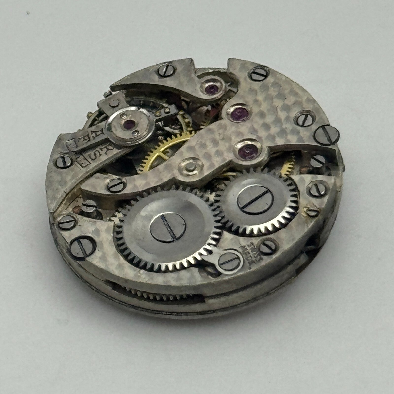 19.7mm Balance Ok Roman Numerals Swiss Bullseye Dial Trench Manual Wind PART