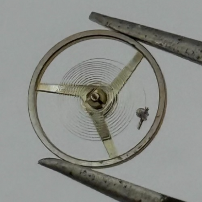 ST 69 Balance Wheel Complete And Spring 6 3/4-8''' 1155 Watch Movement Parts NOS