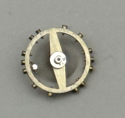 FHF 59-21 Balance Wheel Complete And Spring  Inca 1353 Watch Movement Parts NOS