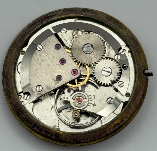 ETA 2408 Watch Movement Talis Manual Wind Vintage Swiss Parts Repair 30.9mm