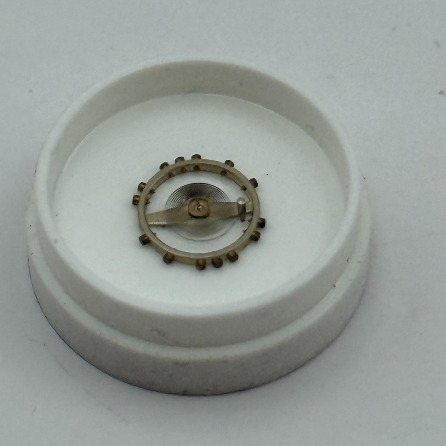 ETA 2410 Balance Wheel Complete And Spring 6¾’’’ 1059 M Watch Movement Parts 