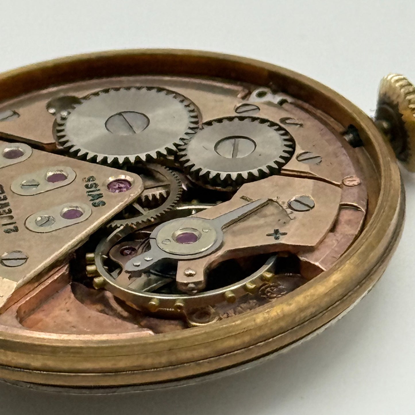 ETA 2409 Watch Movement Accurist Manual Wind Vintage Swiss Parts Repair 29.4mm