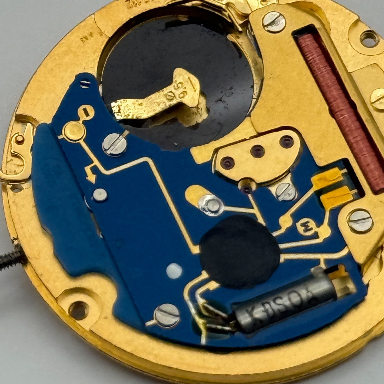 ETA 955.112 Quartz Watch Movement 7 Jewels Swiss Vintage Parts Repair 26.1mm