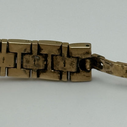 28mm Working Ladies Rotary LB3907 Dolphin Standard Rose Gold Tone Quartz Watch