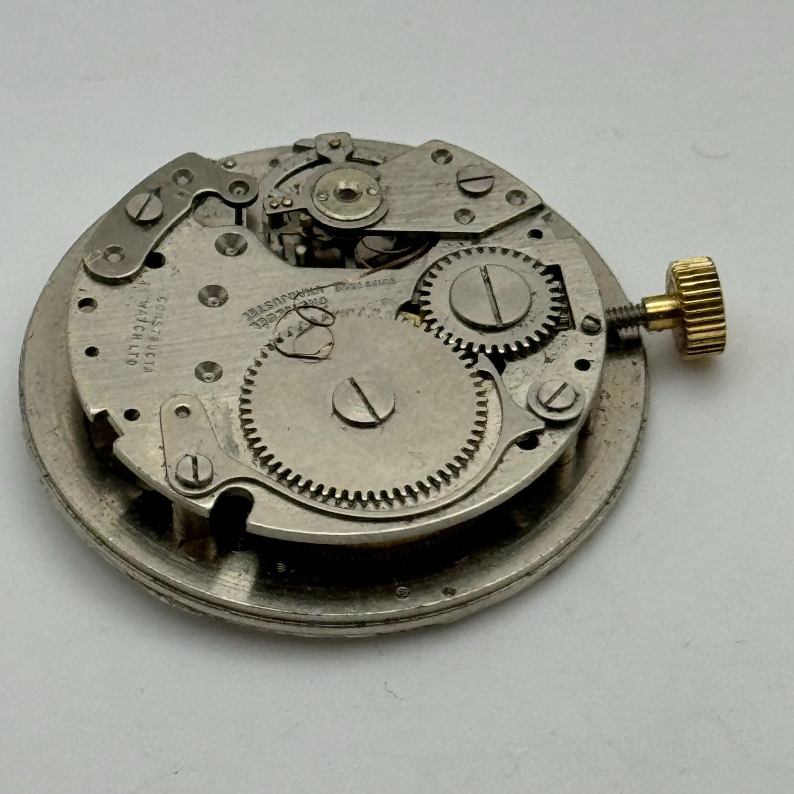 31.1mm Men's Eastman BFG 866 Manual Wind Swiss Made 1 Jewel Watch Movement PARTS