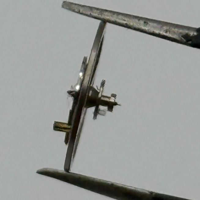 Brac 107 115 Balance Wheel Complete And Spring  705 Watch Movement Parts NOS