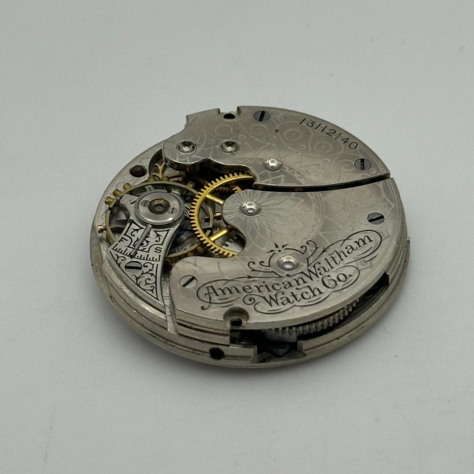 0s Antique Waltham Grade 61 Model 1903 American Watch Movement PARTS SPARES