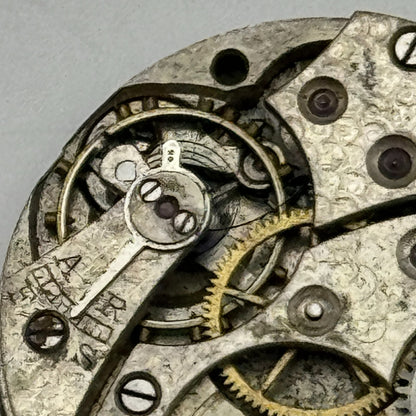 23.9mm Unidentified Swiss Sub Seconds Trench Watch Movement Manual Wind PARTS