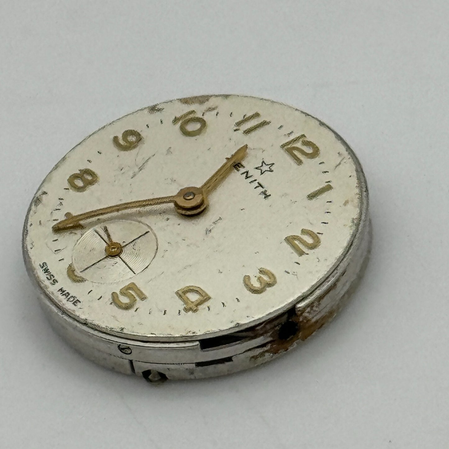 19.7mm Ladies Zenith Cal 88 Manual Wind Watch Movement Swiss Vintage PARTS SPARE