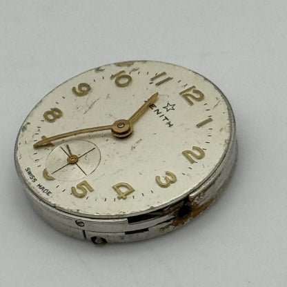 19.7mm Ladies Zenith Cal 88 Manual Wind Watch Movement Swiss Vintage PARTS SPARE
