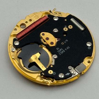 ETA 255.411 Quartz Watch Movement 6 Jewels Swiss Vintage Parts Repair 23.8mm
