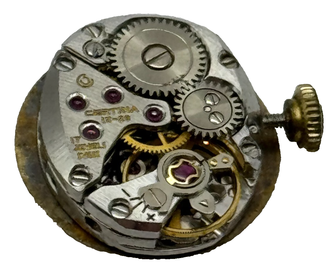 12.9mm Ladies Running Certina 13-20 Manual Wind Watch Movement PARTS SPARES