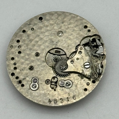 20.3mm Antique Paris Grand Prix 1900 High Grade Thin Manual Wind Watch Movement