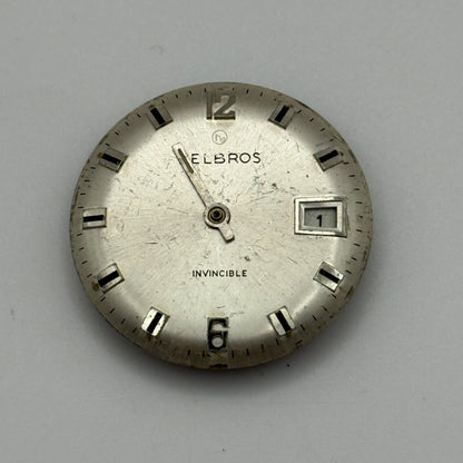 Lorsa P75A Watch Movement Helbros Manual Wind Vintage Parts Repair 25.9mm