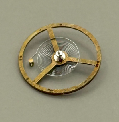 c.603 Balance Wheel Complete And Spring 10½’’’ Watch Movement Parts NOS